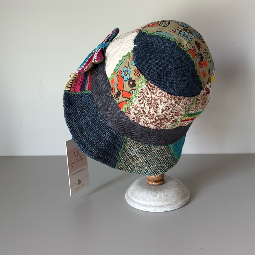 Ark Fair Trade Hemp Bucket Hat Lined NEW - Picture 3 of 7